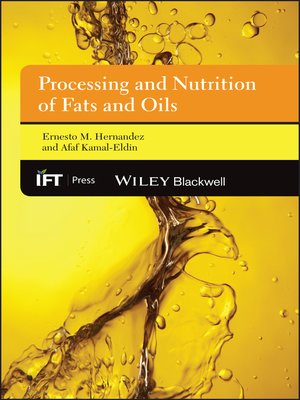 cover image of Processing and Nutrition of Fats and Oils